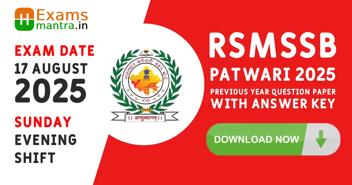rsmssb-patwari-2025-shift-2-question-paper-with-solution